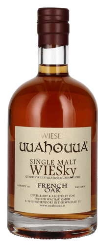 Wieser Single Malt WIESky French Oak Whisky 40% Vol. 0,5l