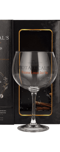 The Botanical's Premium London Dry Gin 42,5% Vol. 0,7l in Giftbox with glass
