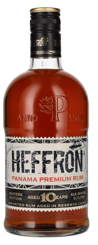 Heffron 10 Years Old Masters Edition Panama Premium Rum 40% Vol. 0,7l