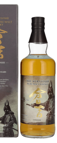 Matsui Whisky THE KURAYOSHI 8 Years Old Pure Malt Whisky 43% Vol. 0,7l in Giftbox
