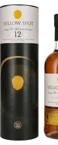 Yellow Spot 12 Years Old Single Pot Still Irish Whiskey 46% Vol. 0,7l in Giftbox