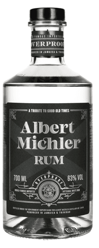 Albert Michler Rum Overproof Artisanal White Rum 63% Vol. 0,7l