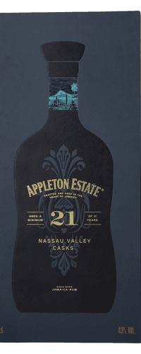 Appleton Estate 21 Years Old Jamaica Rum Nassau Valley Casks 43% Vol. 0,7l in Giftbox