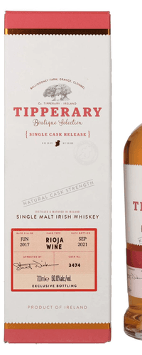 Tipperary Boutique Selection RIOJA WINE Cask Release 2017 50% Vol. 0,7l in Giftbox