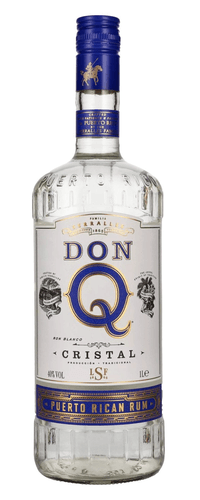 Don Q CRISTAL Puerto Rican Rum 40% Vol. 1l
