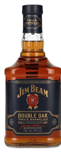 Jim Beam Double Oak Twice Barreled 43% Vol. 0,7l