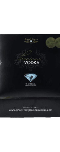 Jewels Lines Precious Vodka 40% Vol. 0,7l in Giftbox with pourer