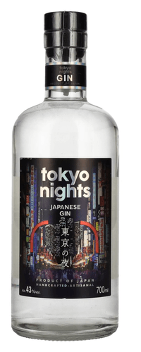 Tokyo Nights Japanese Gin 43% Vol. 0,7l