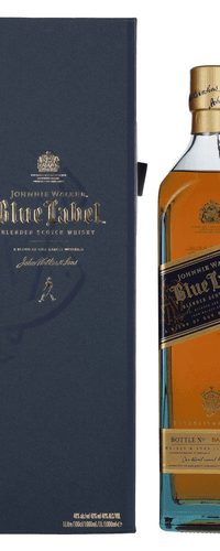 Johnnie Walker Blue Label Blended Scotch Whisky 40% Vol. 1l in Giftbox