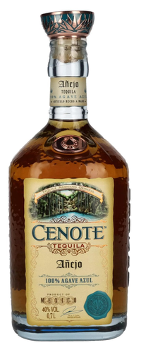 Cenote Tequila Anejo 100% Agave Azul 40% Vol. 0,7l