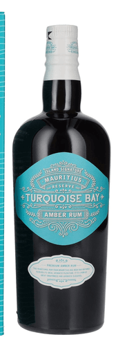 Turquoise Bay Amber Rum Reserve 40% Vol. 0,7l in Giftbox