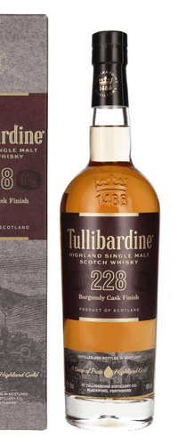 Tullibardine 228 Burgundy Finish Highland Single Malt Scotch Whisky 43% Vol. 0,7l in Giftbox