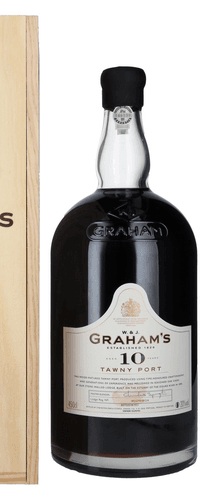 W. & J. Graham's Tawny Port 10 Years Old 20% Vol. 4,5l in wooden box