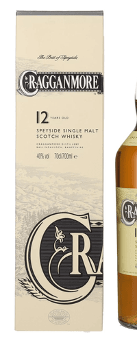 Cragganmore 12 Years Old Speyside Single Malt Whisky 40% Vol. 0,7l in Giftbox
