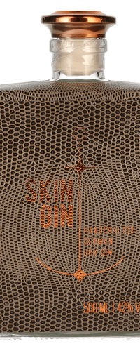 Skin Gin Handcrafted German Dry Gin Reptile Brown Skin 42% Vol. 0,5l