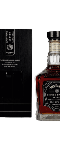 Jack Daniel's Select Single Barrel Tennessee Whiskey 02 47% Vol. 0,7l in Giftbox with Snifter glass