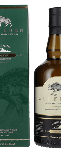 Wolfburn MORVEN Lightly Peated Single Malt 46% Vol. 0,7l in Giftbox