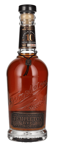 Templeton RYE 10 Years Old SINGLE BARREL Straigth Rye Whiskey 52% Vol. 0,7l