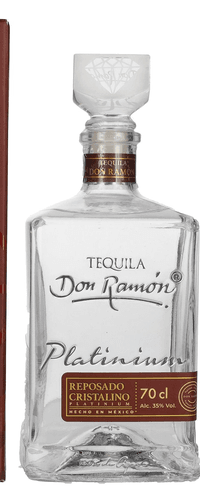 Don Ramon Platinum Reposado Cristalino 100% Agave 35% Vol. 0,7l in Giftbox