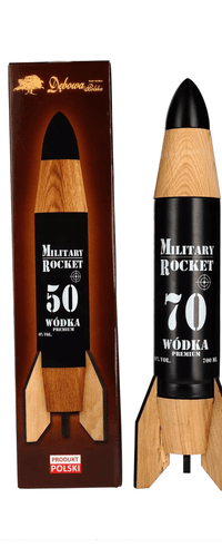 Debowa Wodka Military Rocket 70 Premium 40% Vol. 0,7l in Giftbox
