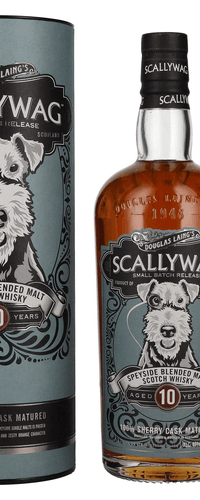 Douglas Laing SCALLYWAG 10 Years Old Speyside Blended Malt 46% Vol. 0,7l in Giftbox