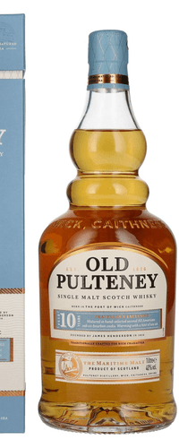 Old Pulteney 10 Years Old Single Malt TRAVELLER'S EXCLUSIVE 40% Vol. 1l in Giftbox
