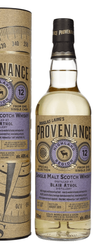 Douglas Laing PROVENANCE Blair Athol 12 Years Old Single Cask Malt 2007 46% Vol. 0,7l in Giftbox