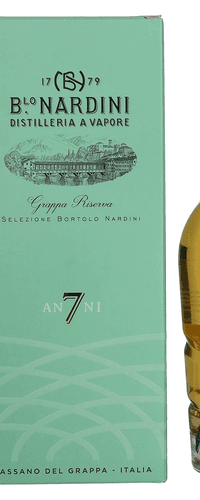 Nardini Grappa Riserva 7 ANNI 45% Vol. 0,7l in Giftbox