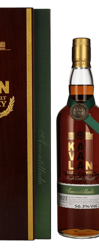 Kavalan SOLIST Amontillado Cask 56,3% Vol. 0,7l in wooden box