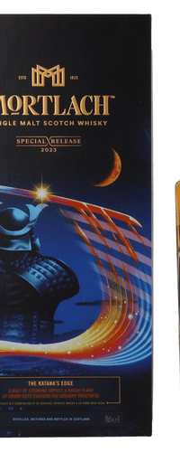 Mortlach The Katana's Edge Single Malt Special Release 2023 58% Vol. 0,7l in Giftbox