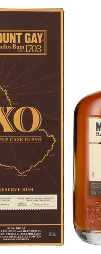 Mount Gay 1703 XO Triple Cask Blend 43% Vol. 0,7l in Giftbox