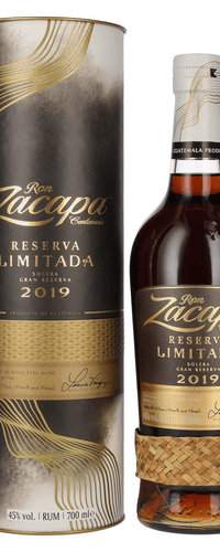 Ron Zacapa Centenario RESERVA LIMITADA Solera Gran Reserva 2019 45% Vol. 0,7l in Giftbox