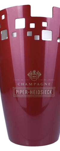 Piper-Heidsieck Champagne champagne cooler metal red