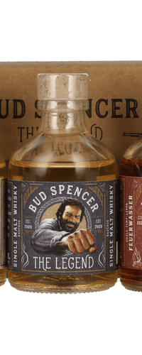 Bud Spencer THE LEGEND Miniset 42,7% Vol. 3x0,05l in Giftbox