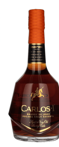 Carlos I Brandy de Jerez Solera Gran Reserva Sherry Casks 40% Vol. 0,7l in Giftbox
