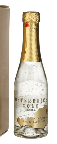 OEsterreich Gold - with 23 Karat Blattgold 9,5% Vol. 0,2l in Giftbox