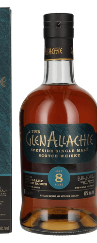 The GlenAllachie 8 Years Old Speyside Single Malt 46% Vol. 0,7l in Giftbox
