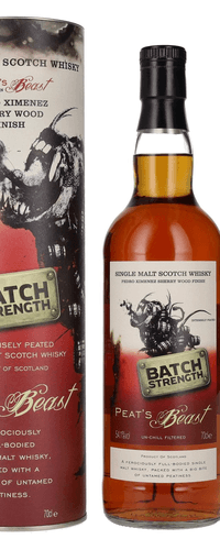 Peat's Beast BATCH STRENGTH Pedro Ximenez Sherry Wood Finish 54,1% Vol. 0,7l in Giftbox
