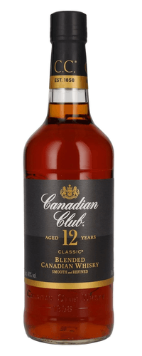 Canadian Club CLASSIC 12 Years Old Small Batch Blended Canadian Whisky 40% Vol. 0,7l