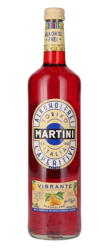 Martini Aperitivo V.I.B.R.A.N.T.E. alcohol free 0,75l