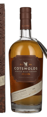 Cotswolds RESERVE Single Malt Whisky 50% Vol. 0,7l in Giftbox