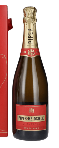 Piper-Heidsieck Champagne CUVEE BRUT 12% Vol. 0,75l in Giftbox with 2 glasses