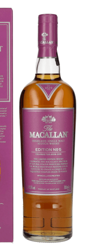 The Macallan EDITION NÂ° 5 Highland Single Malt 48,5% Vol. 0,7l in Giftbox