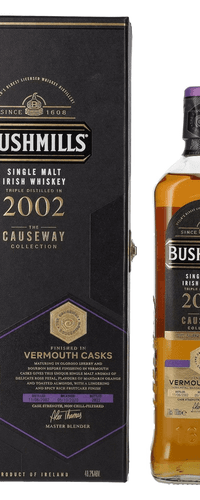 Bushmills THE CAUSEWAY COLLECTION Single Malt Vermouth Casks 2002 48,2% Vol. 0,7l in Giftbox