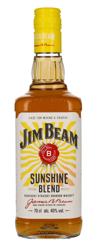Jim Beam Kentucky Straight Bourbon Whiskey Sunshine Blend 40% Vol. 0,7l
