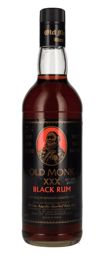 Old Monk XXX Black Rum 37,5% Vol. 0,7l