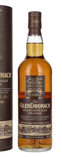 The GlenDronach TRADITIONALLY PEATED Highland Single Malt 48% Vol. 0,7l in Giftbox