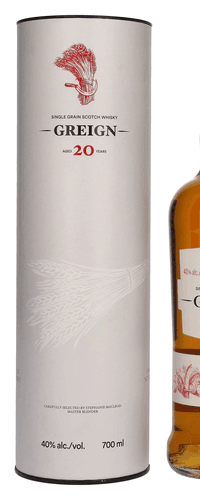 Greign 20 Years Old Single Grain Scotch Whisky 40% Vol. 0,7l in Giftbox