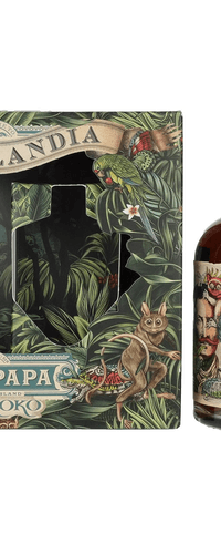 Don Papa BAROKO 40% Vol. 0,7l in Giftbox with Hip Flask