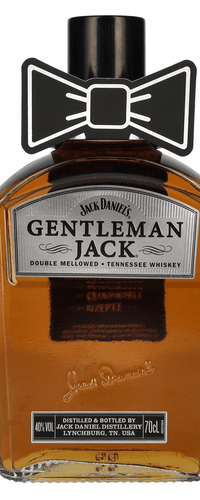 Jack Daniel's GENTLEMAN JACK Tennessee Whiskey 40% Vol. 0,7l with neck hanger